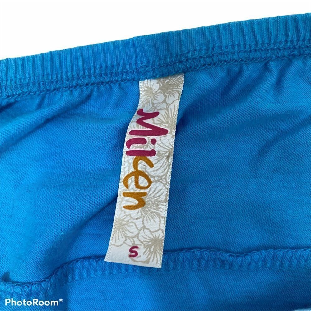 Miken Blue Strapless Swim Cover‎ Up Size Small - Picture 5 of 8